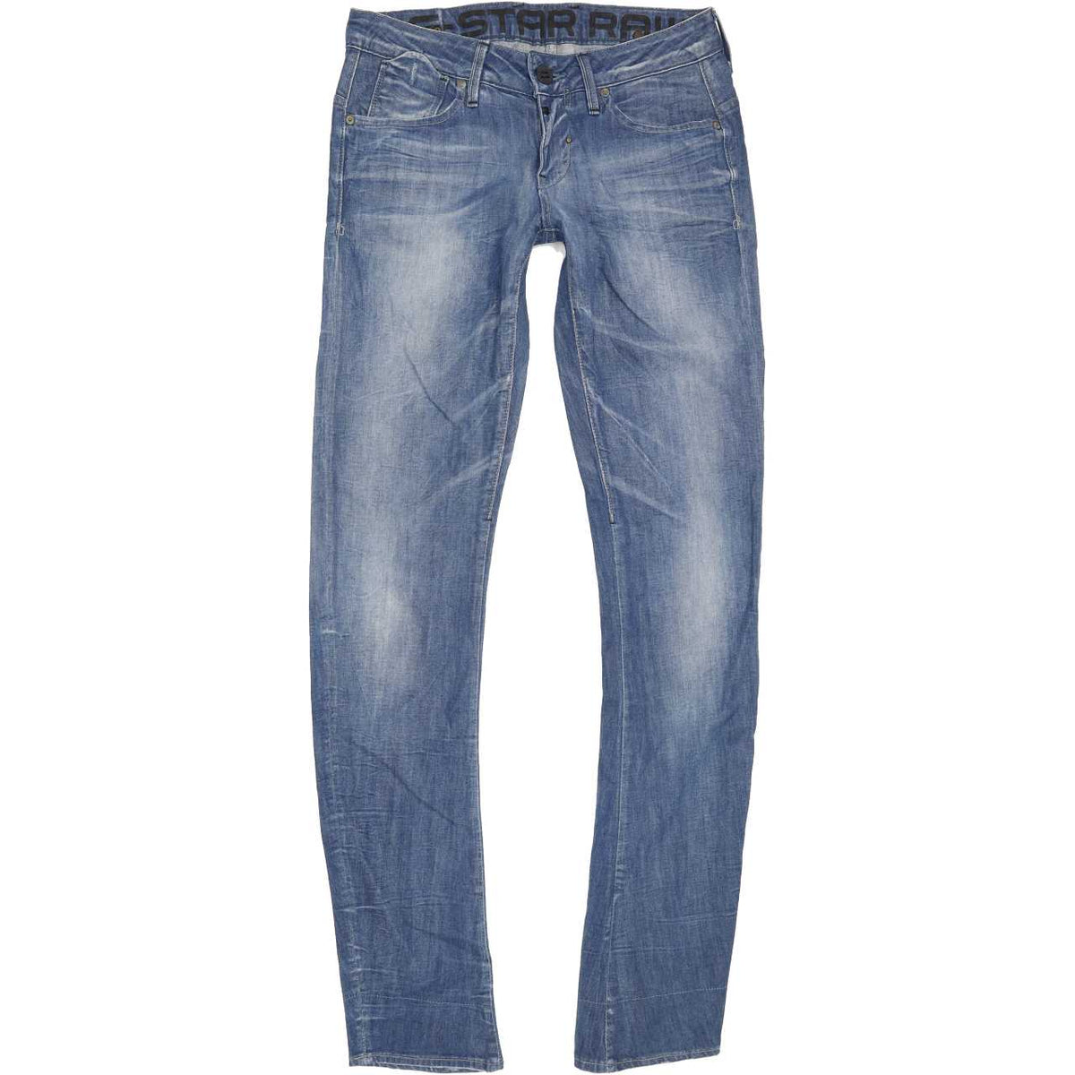 G-Star Corvet Women Blue Skinny Slim Stretch Jeans W29 L32