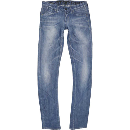 G-Star Corvet Women Blue Skinny Slim Stretch Jeans W29 L32