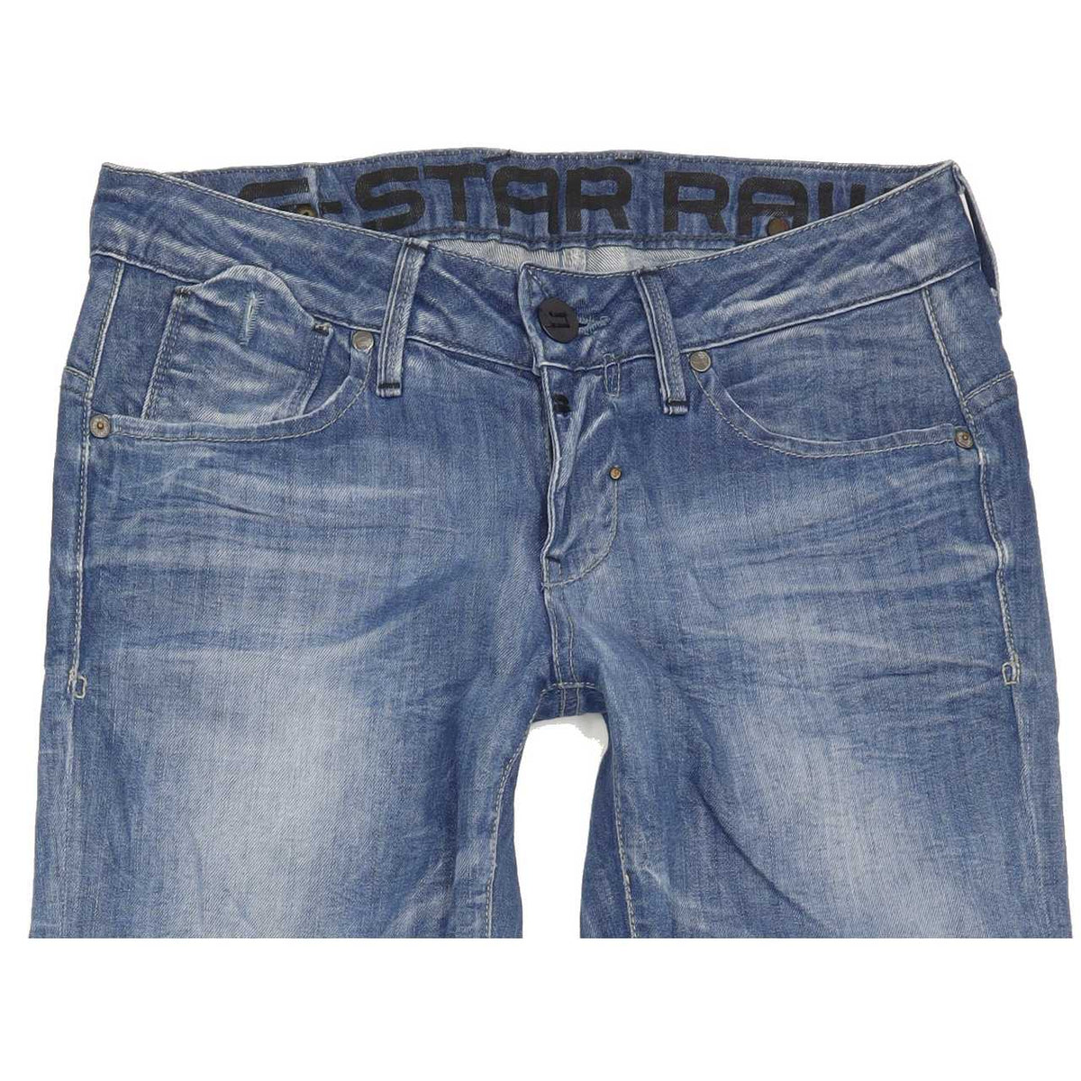 G-Star Corvet Women Blue Skinny Slim Stretch Jeans W29 L32
