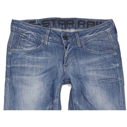 G-Star Corvet Women Blue Skinny Slim Stretch Jeans W29 L32