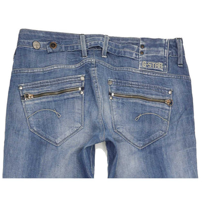 G-Star Corvet Women Blue Skinny Slim Stretch Jeans W29 L32