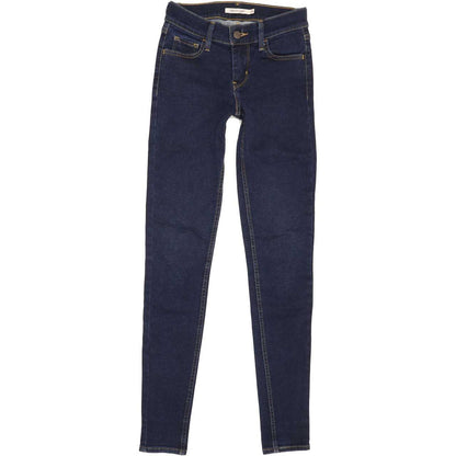 Levi's 710 Women Blue Skinny Regular Stretch Jeans W25 L30