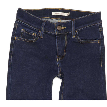 Levi's 710 Women Blue Skinny Regular Stretch Jeans W25 L30