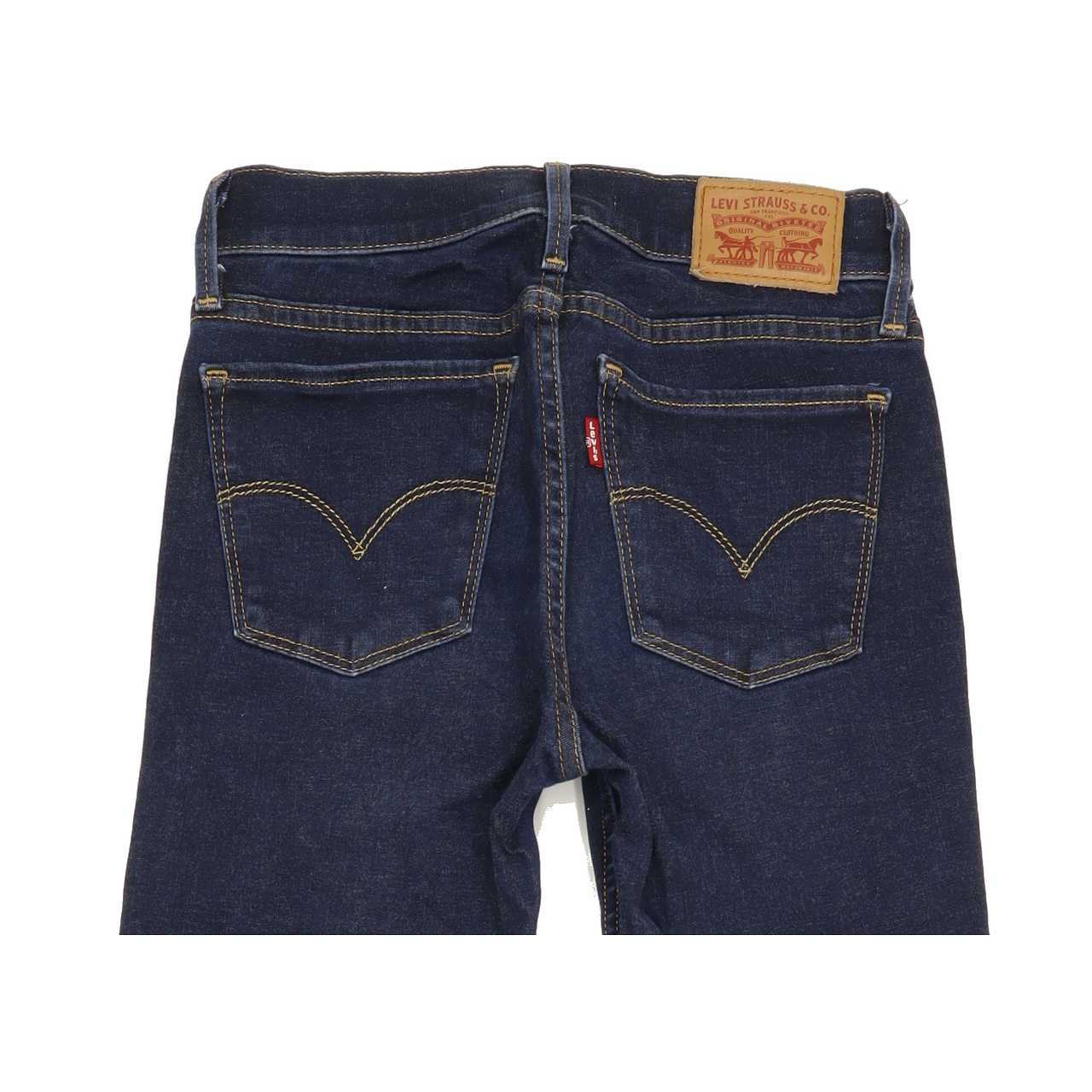 Levi's 710 Women Blue Skinny Regular Stretch Jeans W25 L30