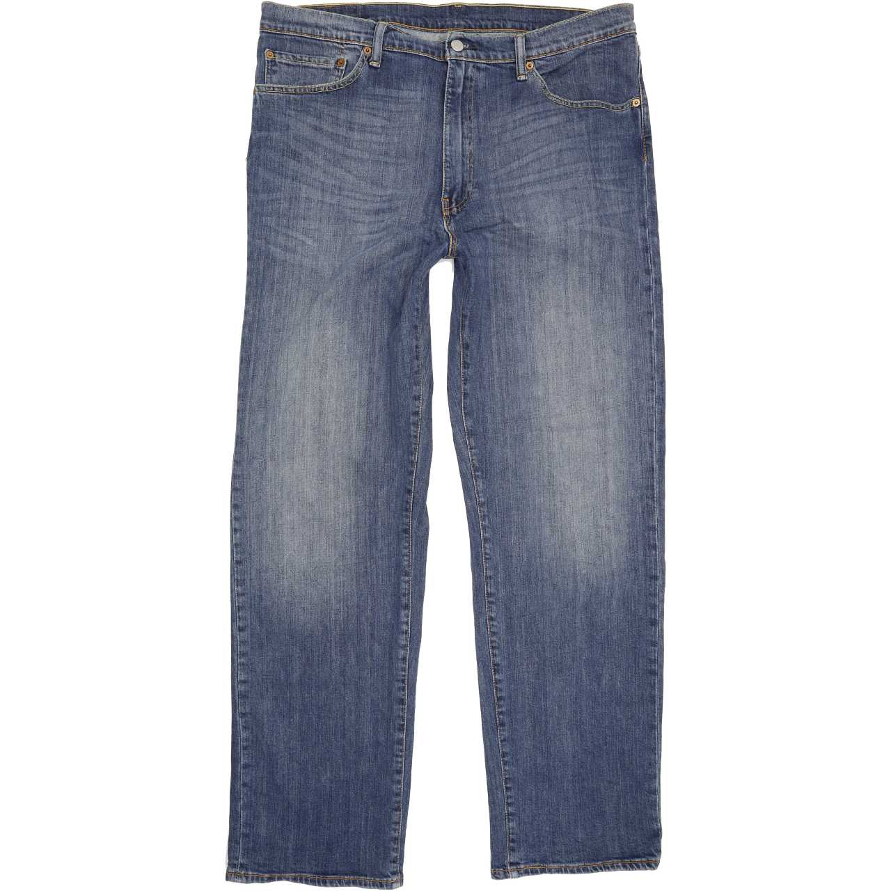 Levi's 751 Men Blue Straight Regular Stretch Jeans W38 L33