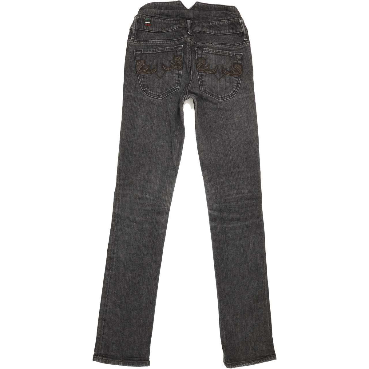 Diesel Liv Special Women Charcoal Straight Slim Stretch Jeans W27 L32