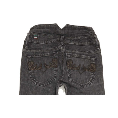 Diesel Liv Special Women Charcoal Straight Slim Stretch Jeans W27 L32