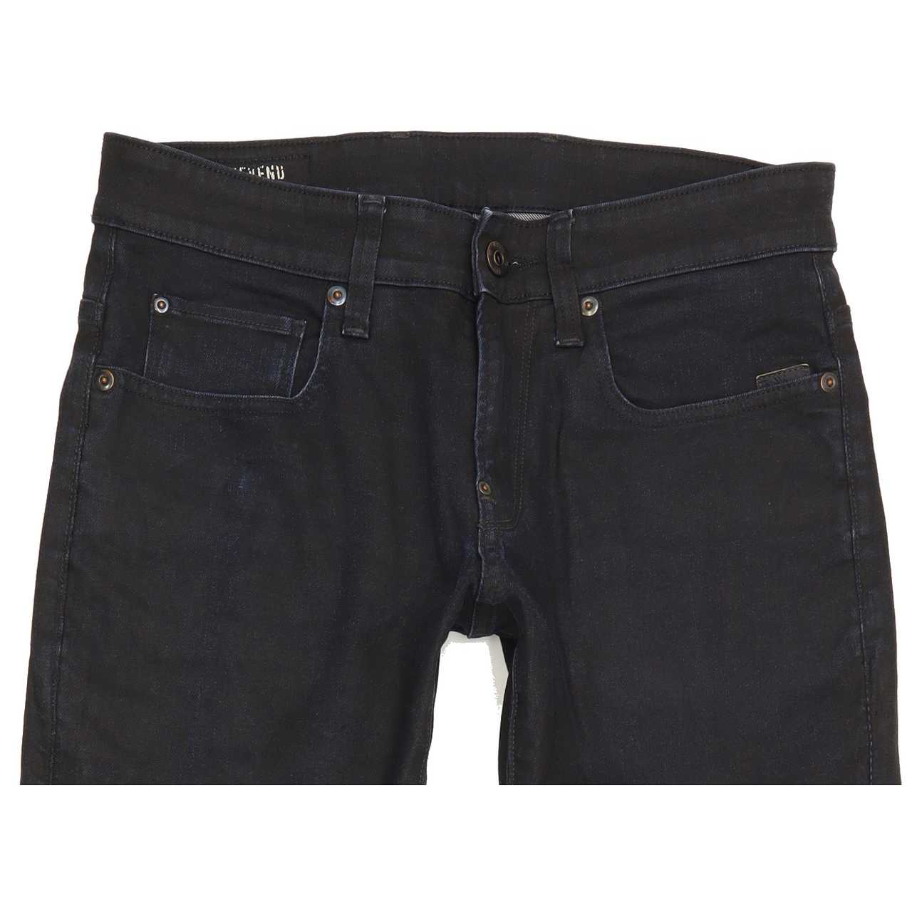 G-Star Revend Men Navy Straight Slim Stretch Jeans W30 L29