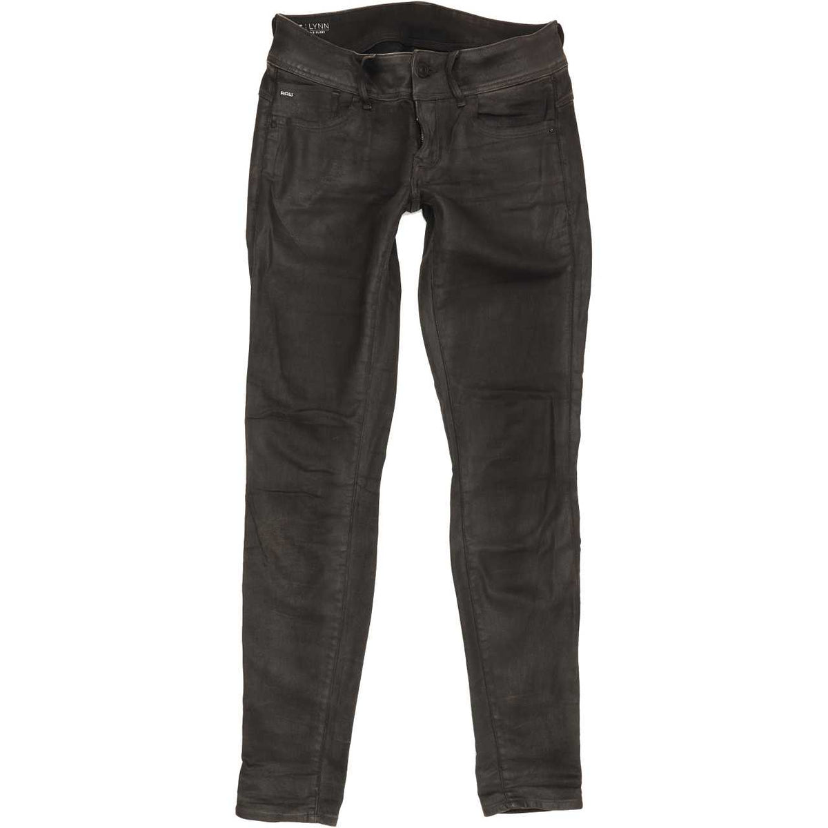 G-Star Lynn Mid Women Grey Skinny Slim Stretch Jeans W29 L32