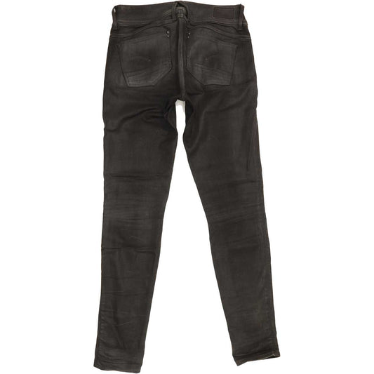 G-Star Lynn Mid Women Grey Skinny Slim Stretch Jeans W29 L32