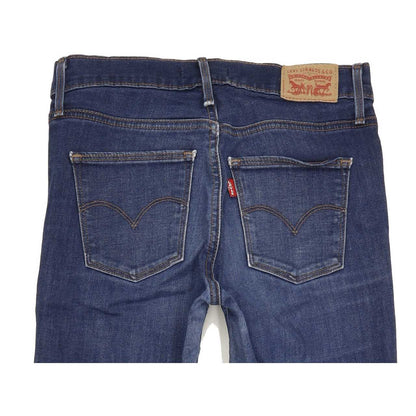 Levi's Slimming Women Blue Skinny Regular Stretch Jeans W28 L31