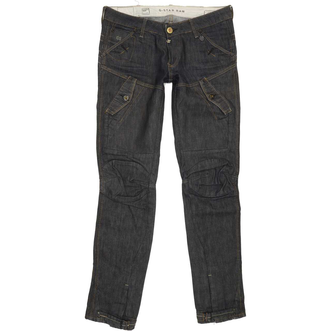 G-Star Men Blue Straight Regular Jeans W28 L31