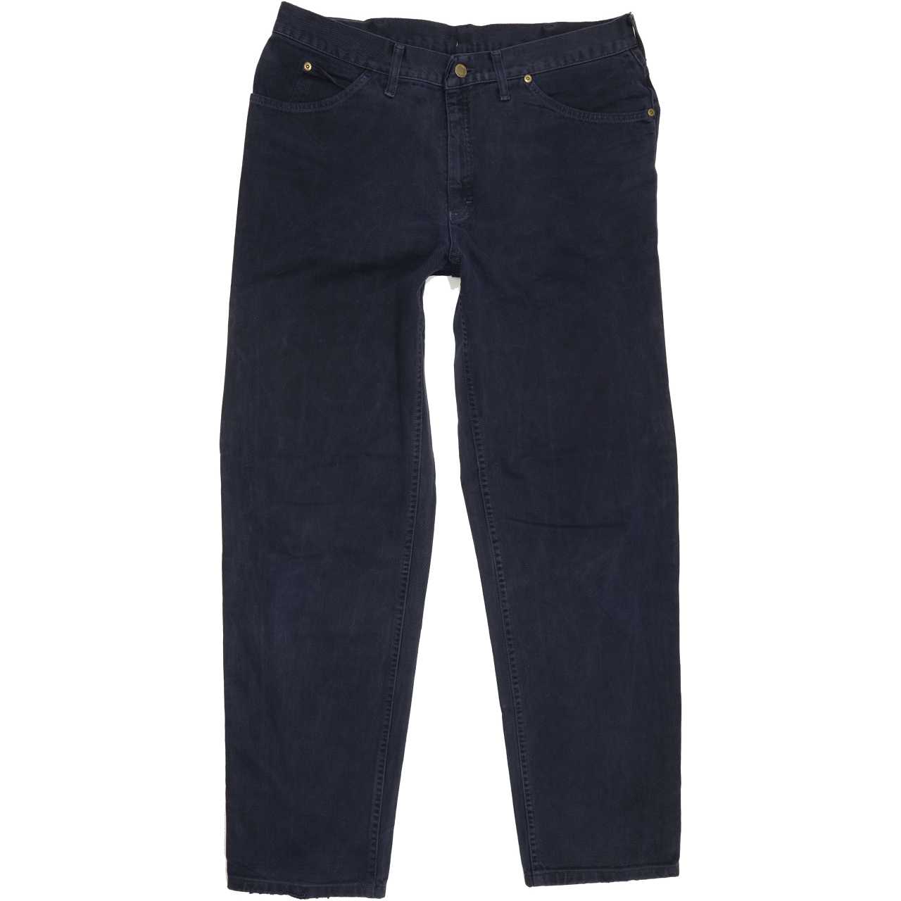 Lee St Louis Men Navy Straight Regular Jeans W37 L32