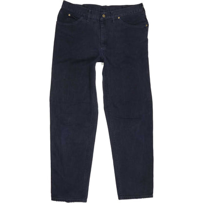 Lee St Louis Men Navy Straight Regular Jeans W37 L32