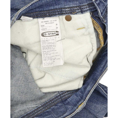 G-Star Defend Men Blue Straight Slim Stretch Jeans W30 L30