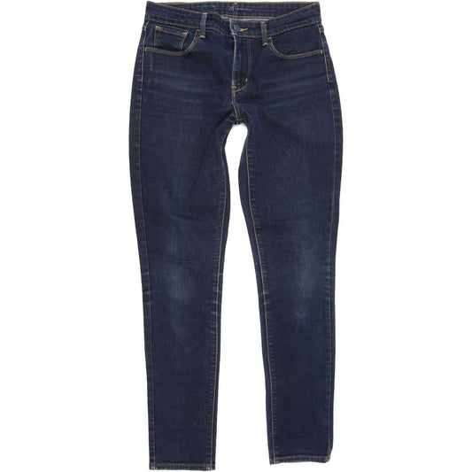 Levi's High Rise Women Blue Skinny Slim Stretch Jeans W28 L30