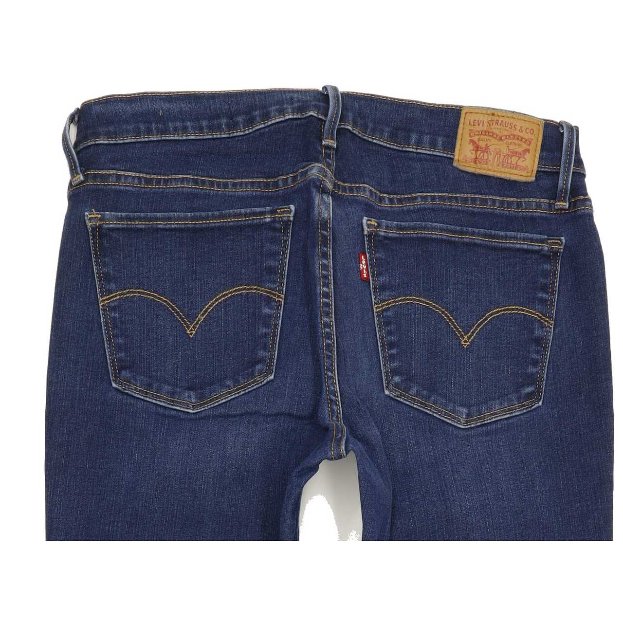 Levi's 710 Women Blue Skinny Regular Stretch Jeans W29 L30