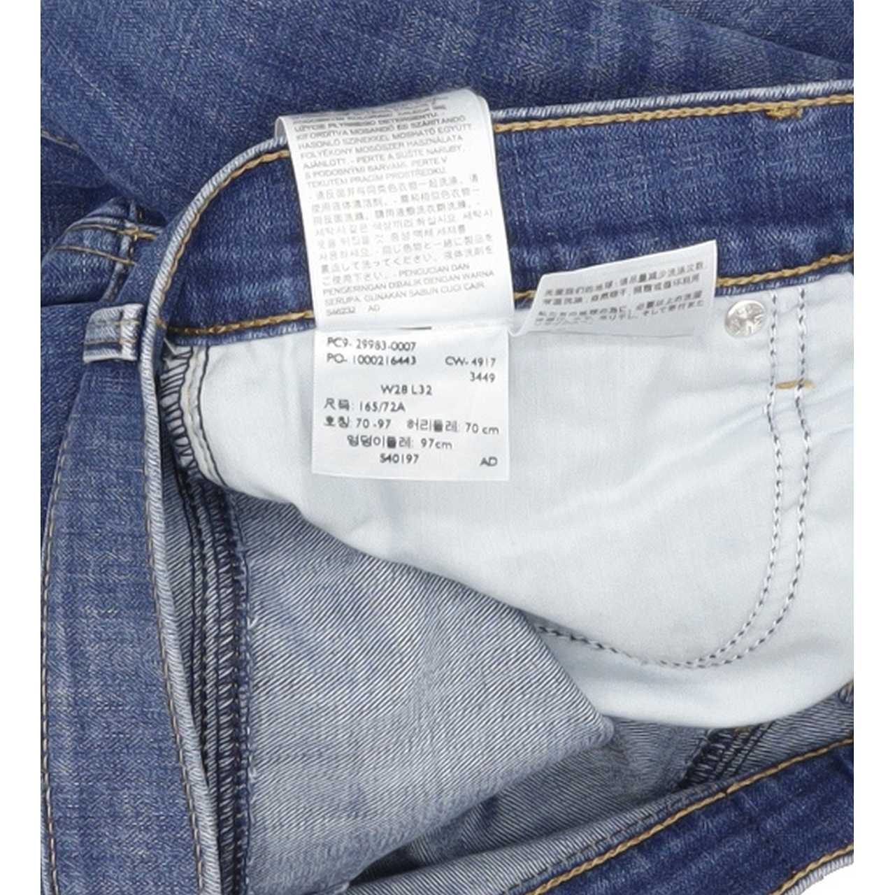 Levi's Slimming Women Blue Straight Regular Stretch Jeans W28 L32