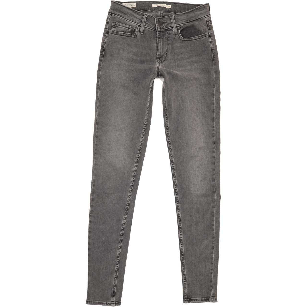 Levi's 710 Women Grey Skinny Regular Jeans W27 L31