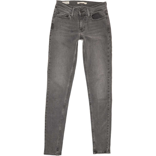 Levi's 710 Women Grey Skinny Regular Jeans W27 L31