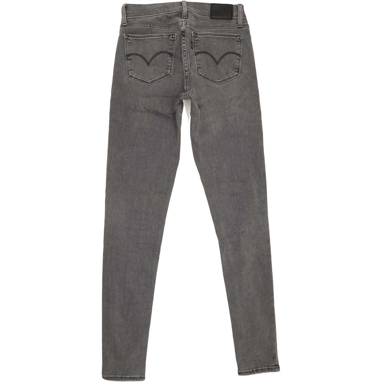 Levi's 710 Women Grey Skinny Regular Jeans W27 L31