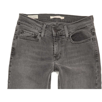 Levi's 710 Women Grey Skinny Regular Jeans W27 L31
