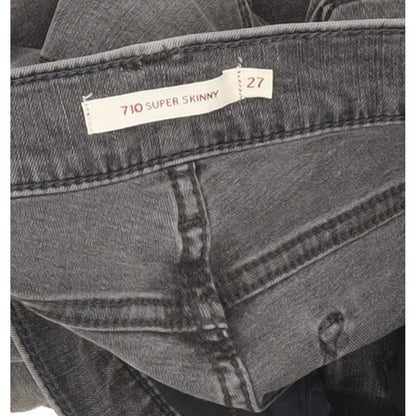 Levi's 710 Women Grey Skinny Regular Jeans W27 L31