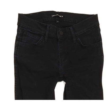Levi's Line 8 Women Black Skinny Regular Stretch Jeans W24 L29