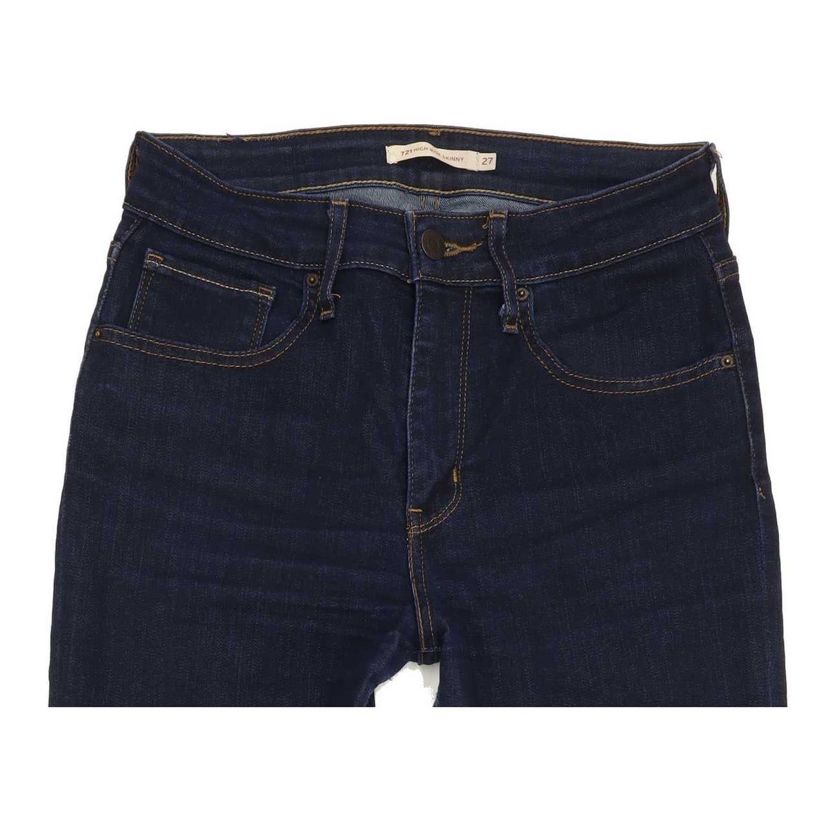 Levi's 721 High Rise Women Blue Skinny Stretch Jeans W27 L29