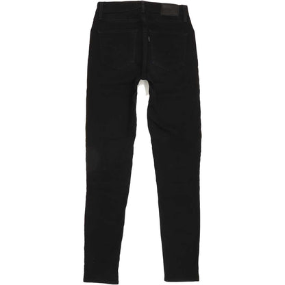 Levi's 721 High Rise Women Black Skinny Stretch Jeans W26 L29