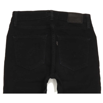 Levi's 721 High Rise Women Black Skinny Stretch Jeans W26 L29