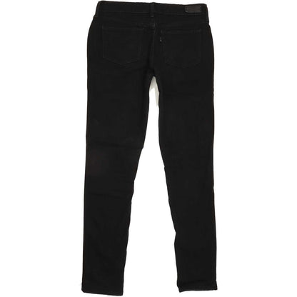Levi's Slight Curve Women Black Skinny Slim Stretch Jeans W29 L30