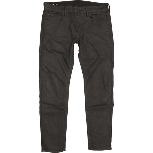 G-Star 3301 Men Grey Straight Slim Stretch Jeans W33 L31