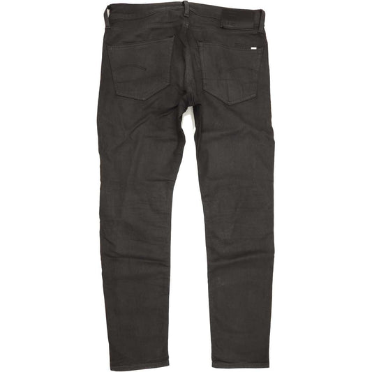 G-Star 3301 Men Grey Straight Slim Stretch Jeans W33 L31