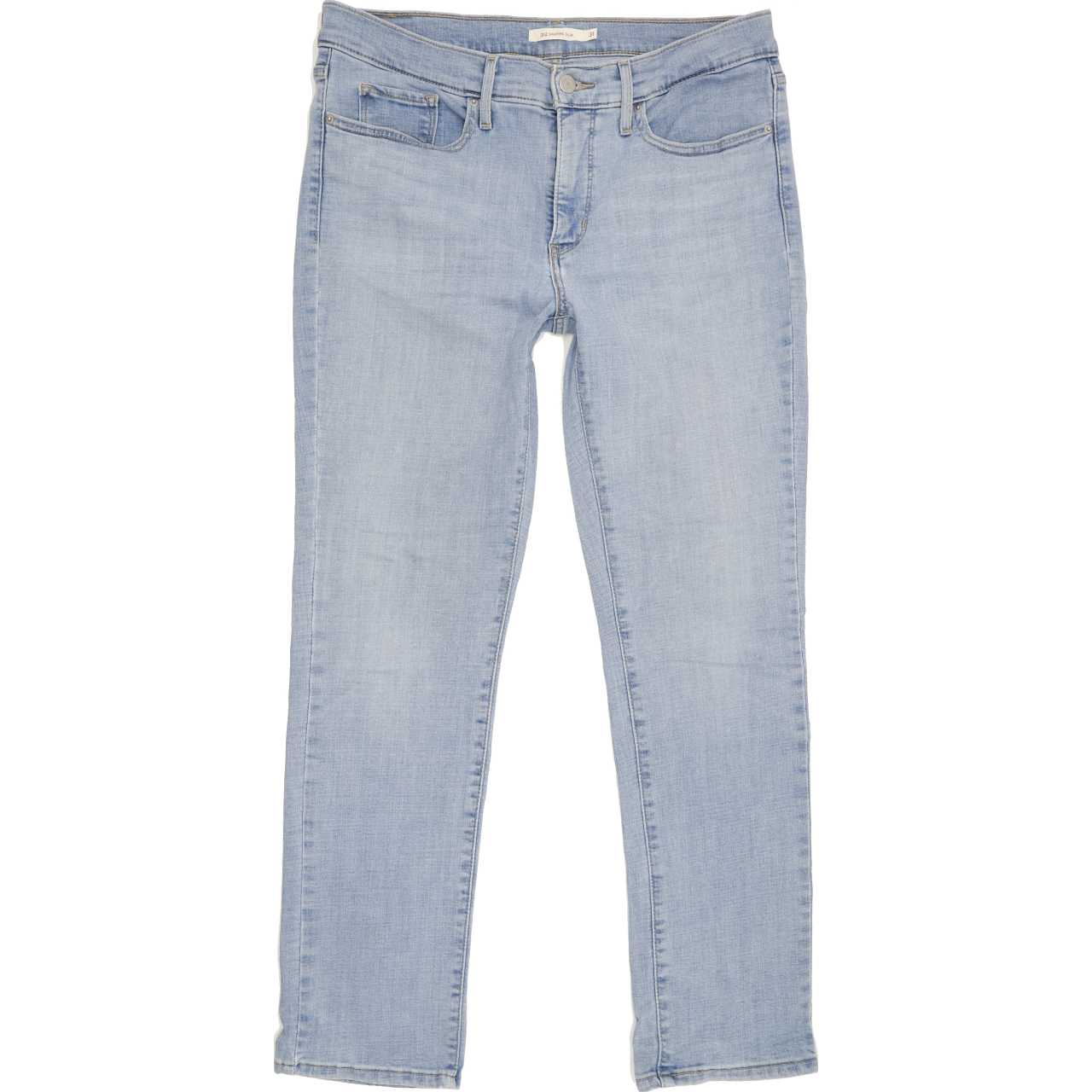 Levi's 312 Shaping Women Blue Straight Slim Stretch Jeans W32 L30