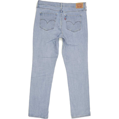 Levi's 312 Shaping Women Blue Straight Slim Stretch Jeans W32 L30