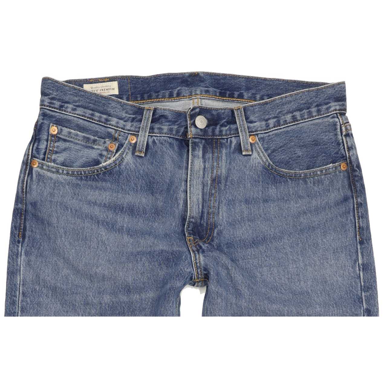 Levi's 511 Men Blue Straight Slim Jeans W32 L31