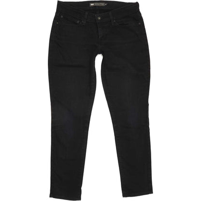 Levi's Demi Curve Women Black Skinny Slim Stretch Jeans W28 L28