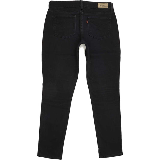 Levi's Demi Curve Women Black Skinny Slim Stretch Jeans W28 L28