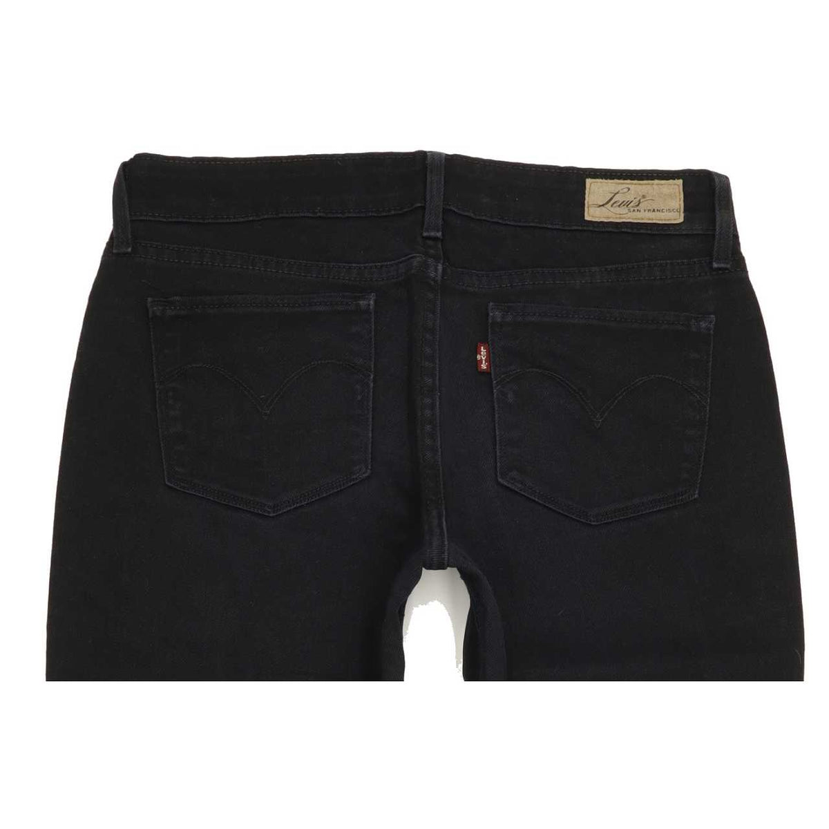 Levi's Demi Curve Women Black Skinny Slim Stretch Jeans W28 L28