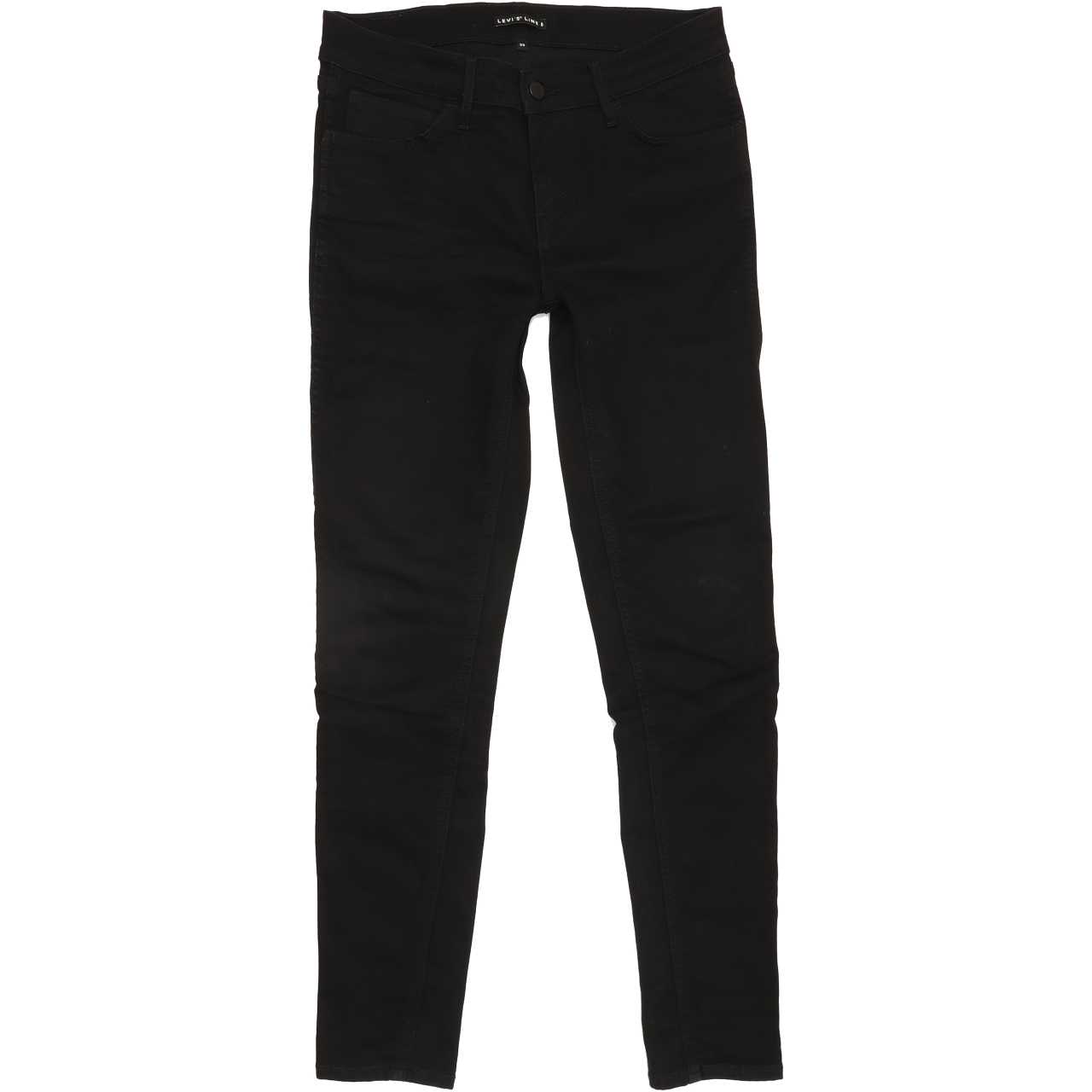 Levi's Line 8 Men Black Skinny Regular Stretch Jeans W28 L29