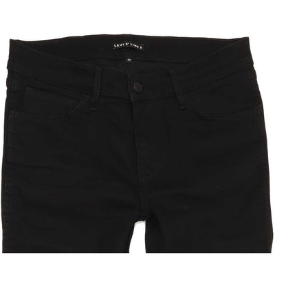 Levi's Line 8 Men Black Skinny Regular Stretch Jeans W28 L29