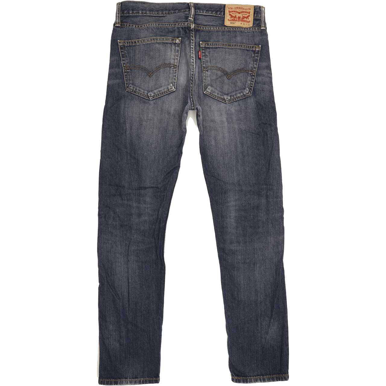 Levi's 508 Men Blue Tapered Slim Jeans W31 L31