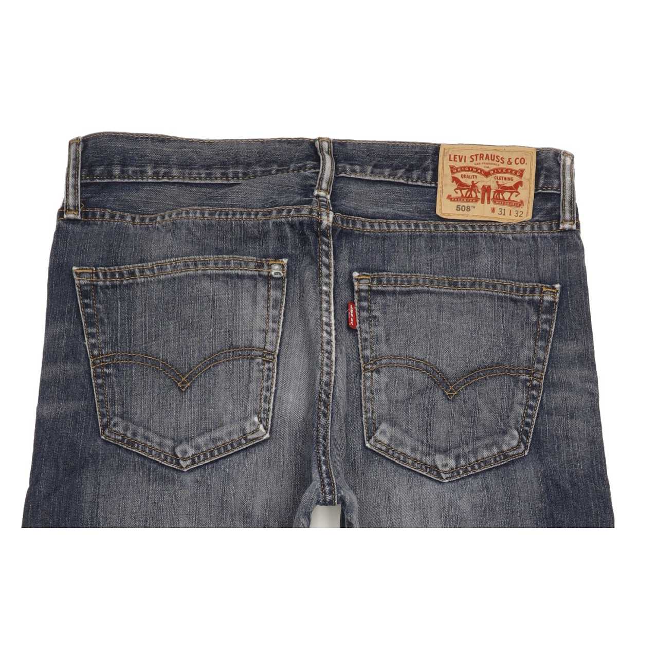 Levi's 508 Men Blue Tapered Slim Jeans W31 L31