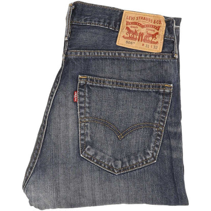 Levi's 508 Men Blue Tapered Slim Jeans W31 L32