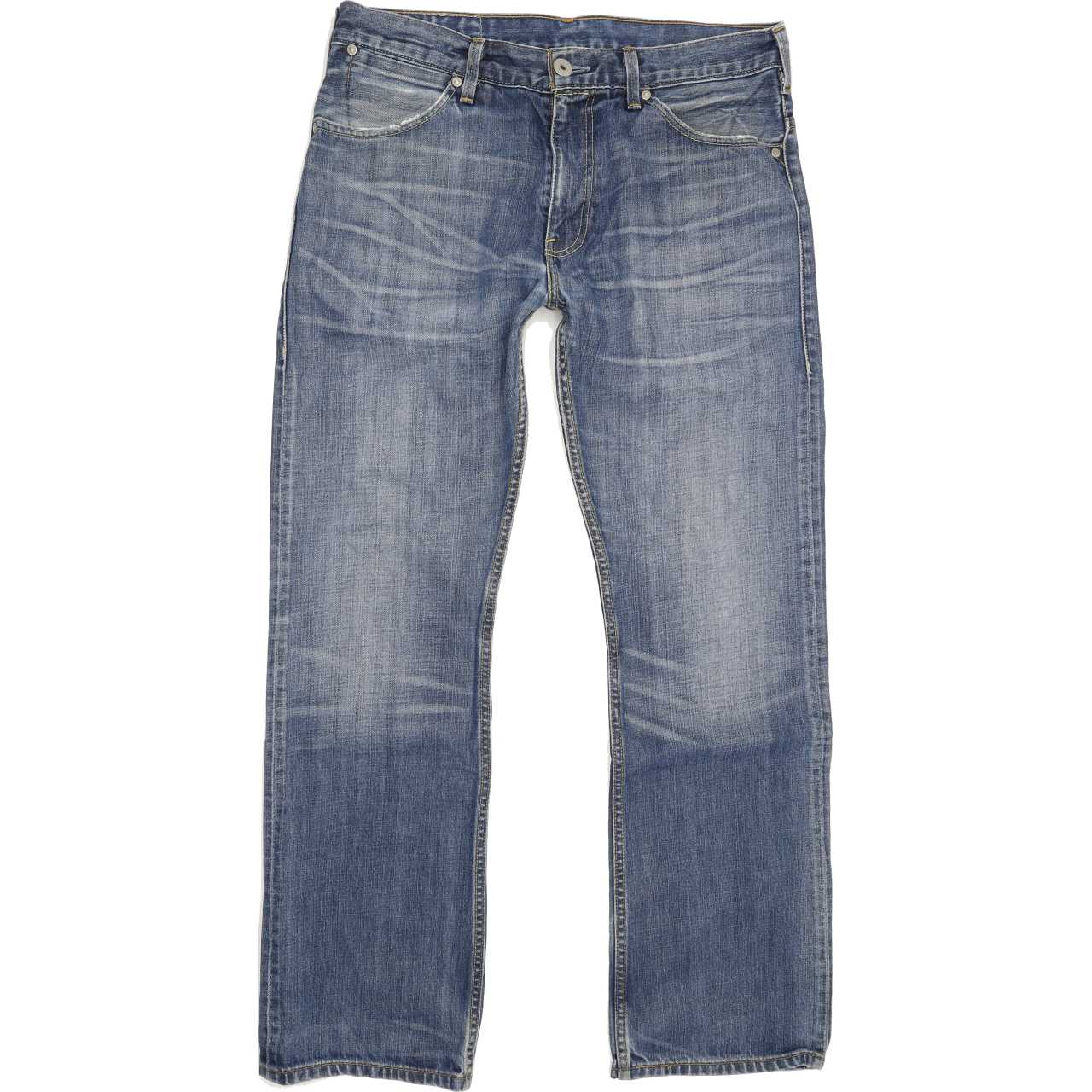 Levi's 506 Men Blue Straight Regular Jeans W34 L31