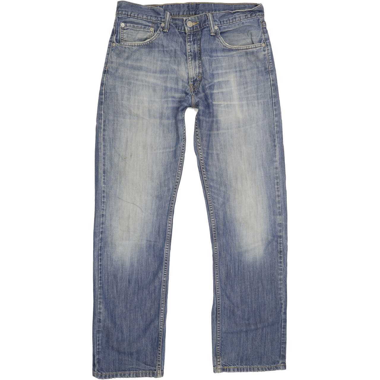 Levi's 505 Men Blue Straight Regular Jeans W33 L31
