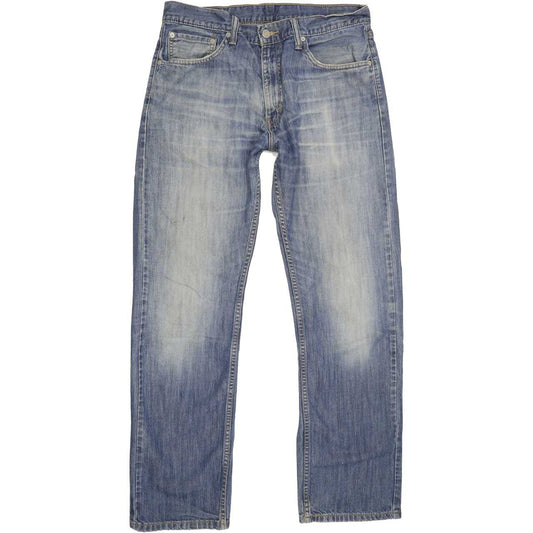 Levi's 505 Men Blue Straight Regular Jeans W33 L31