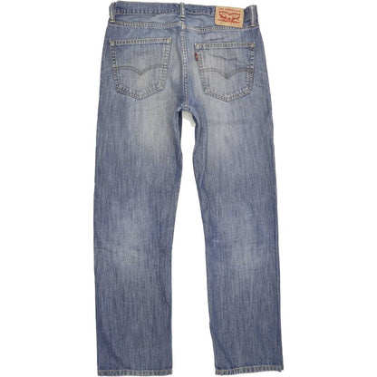 Levi's 505 Men Blue Straight Regular Jeans W33 L31