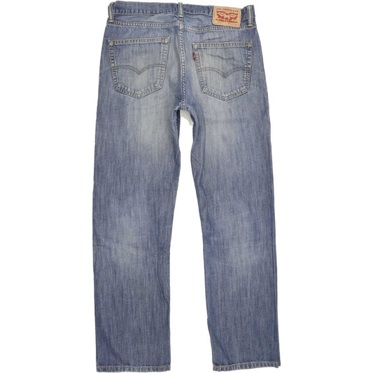 Levi's 505 Men Blue Straight Regular Jeans W33 L31